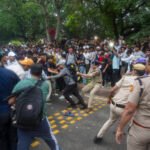 CJP Parliament March LIVE Updates: Dharmendra Pradhan, Amit Shah Meet In Parliament Amid CJP Protest March